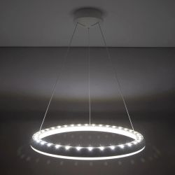 Citilux Юпитер Смарт CL730A090S Умная подвесная люстра Белая