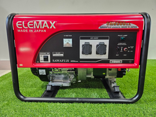 Генератор бензиновый Elemax SH 6500 EX-R с ручным стартером