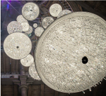 Pendant design lamp Ozero by Manooi D60 (White)