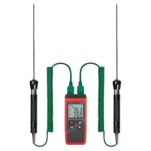 Термометр RGK CT-12 с погружными зондами температуры TR-10W