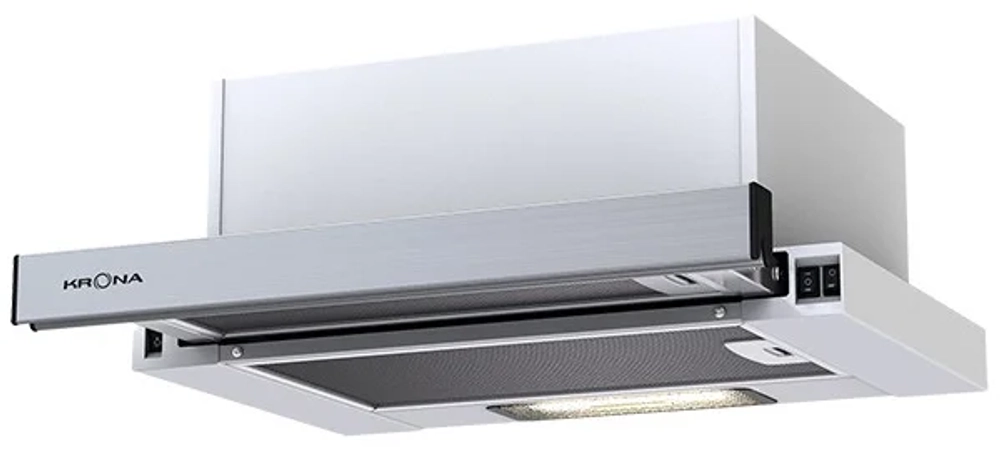 Встраиваемая вытяжка Krona Kamilla 450 (inox/1 мотор)