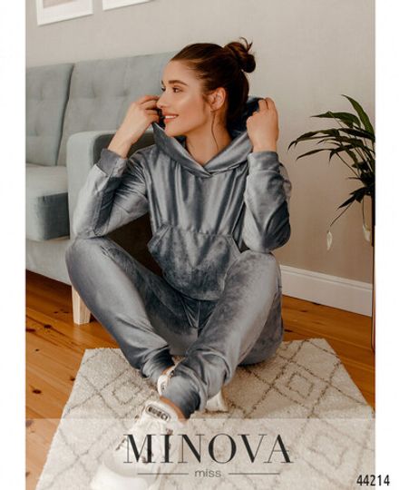 Костюм 2161-серый Minova Фото 2