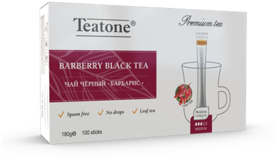 Чай черный с барбарисом в стиках Teatone