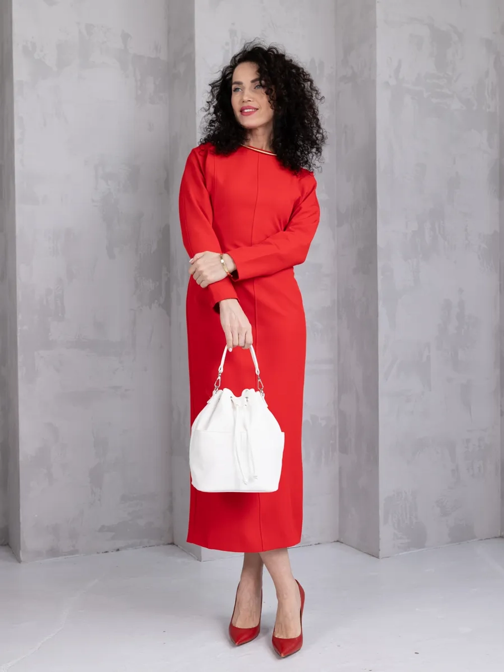 сумка через плечо тоут средняя мешок