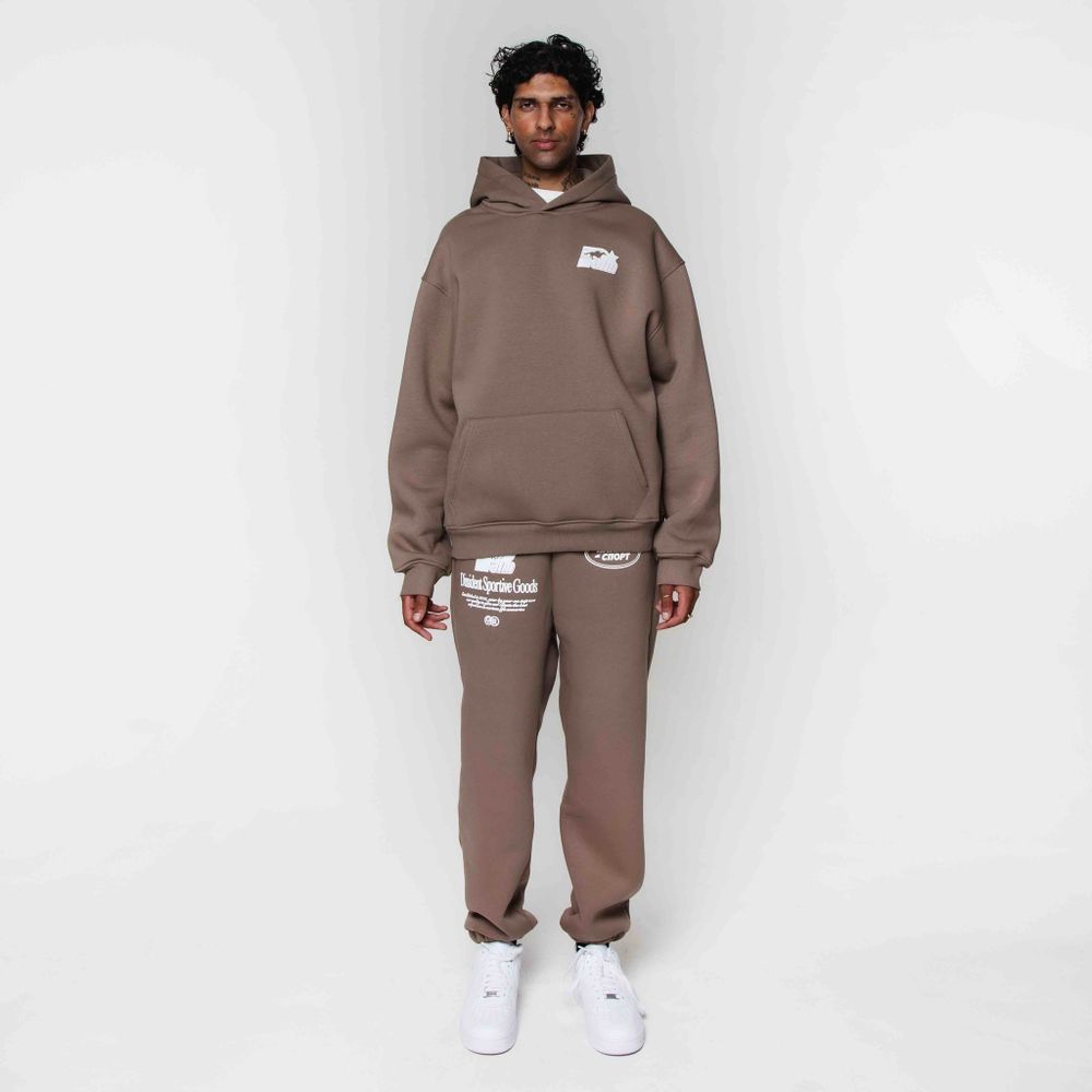 Худи Dissident Sportive Goods коричневый