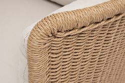 "Аликанте" лаунж-зона из искусственного ротанга, цвет соломенный