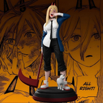 Пауэр Power Человек бензопила Chainsaw Man Коллекционная Фигурка Аниме