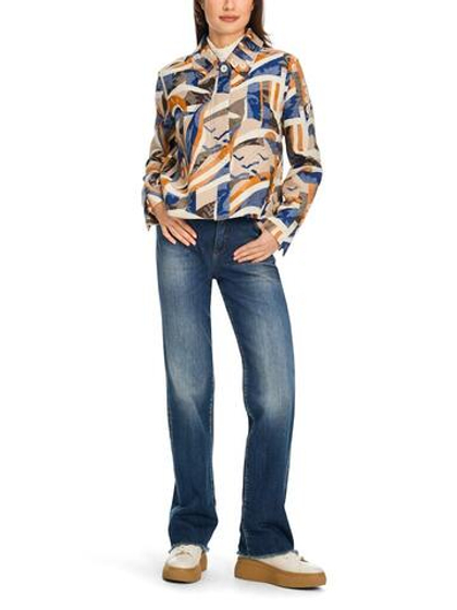 Marc Cain Жакет из жаккарда с принтом