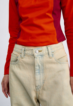 Carhartt WIP BRANDON - Джинсы свободного покроя - Белый