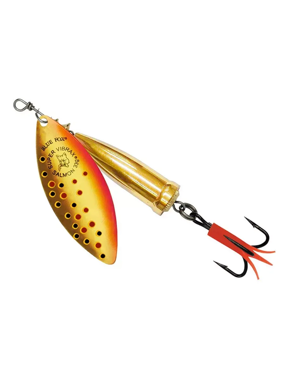 Блесна для рыбалки вертушка Salmon Super Vibrax 6 /BYR