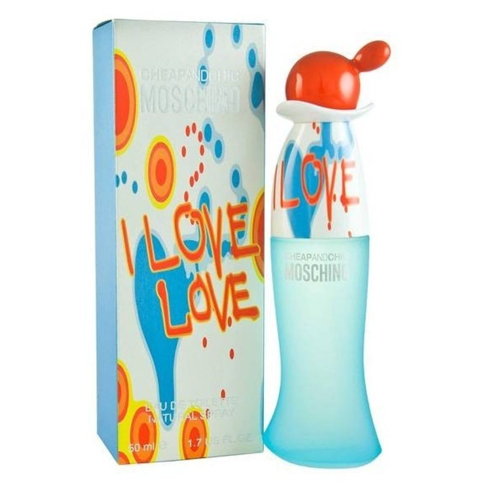 Moschino I Love Love Туалетная вода жен, 50 мл