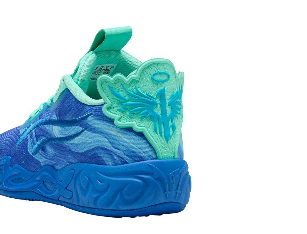 Баскетбольные кроссовки Puma MB.04 Low Team Shoes Blue