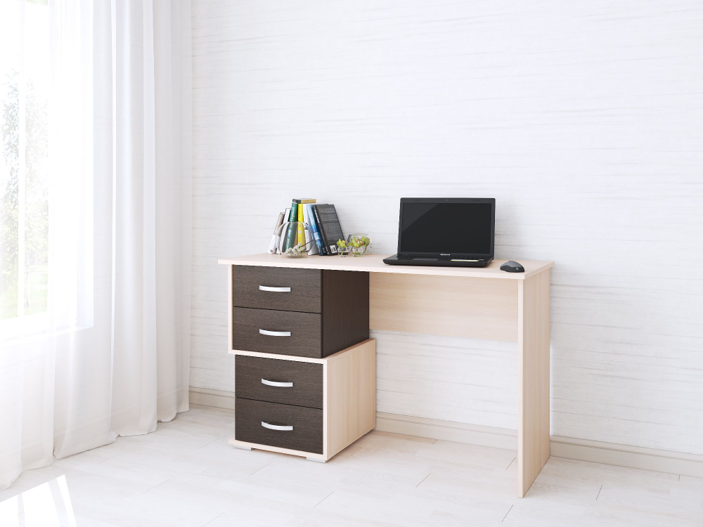 Стол письменный Сити-2, венге