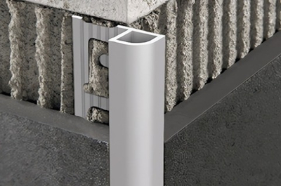 Алюминиевый внешний профиль для углов серебро RD