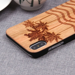 Чехол из дерева для iPhone X/XS, 010412
