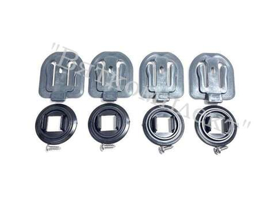 НАБОР КЛИПС ДЛЯ КАПЛЕСБОРНИКА 4 ШТ. CT/BT KVM1220A UNOX