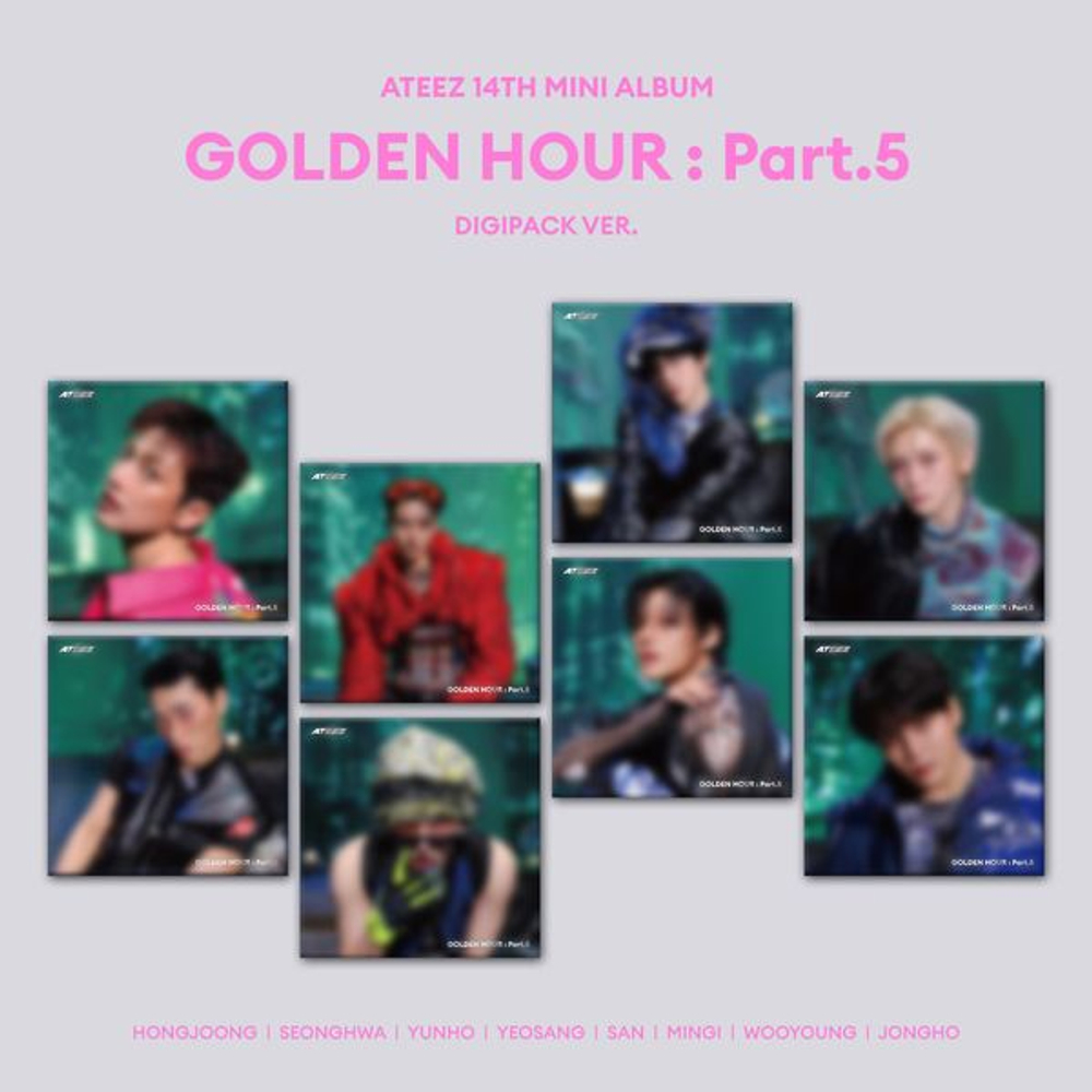 Альбом ATEEZ - GOLDEN HOUR : Part.5 (DIGIPACK VER.)