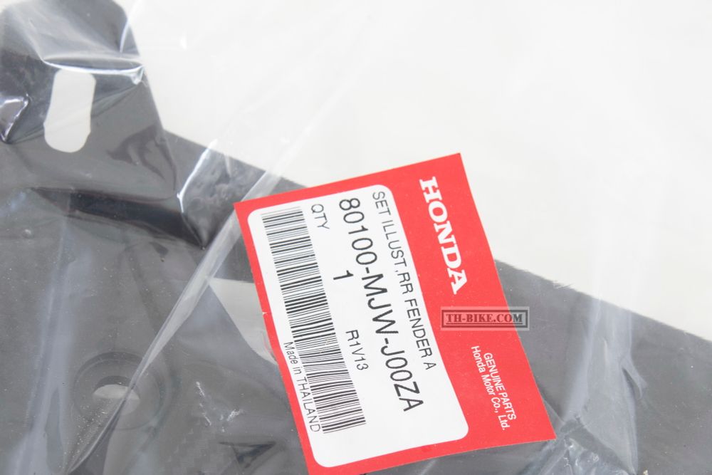 80100-MJW-J00ZA. FENDER SET A, RR. (WL) *TYPE1*. CBR500