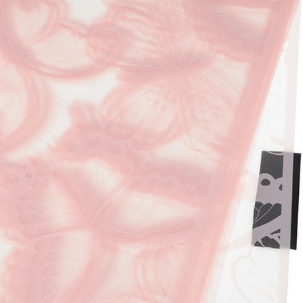 ЛИСТ "Бабочка" 58*58/20шт РОЗОВЫЙ