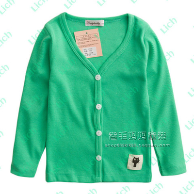 Кардиган однотонный с аппликацией кота