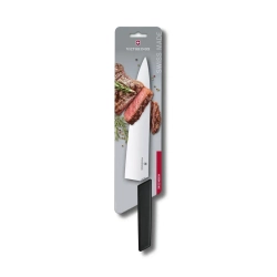 Victorinox Нож Swiss Modern 22см для порционирования, черный