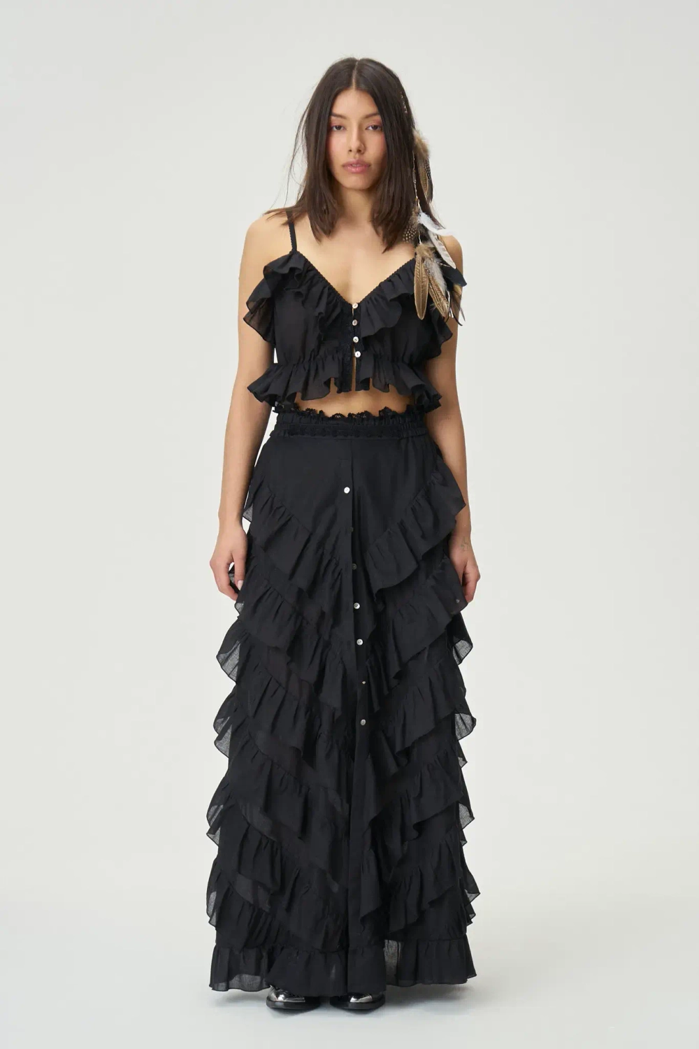 Юбка Джипси черная