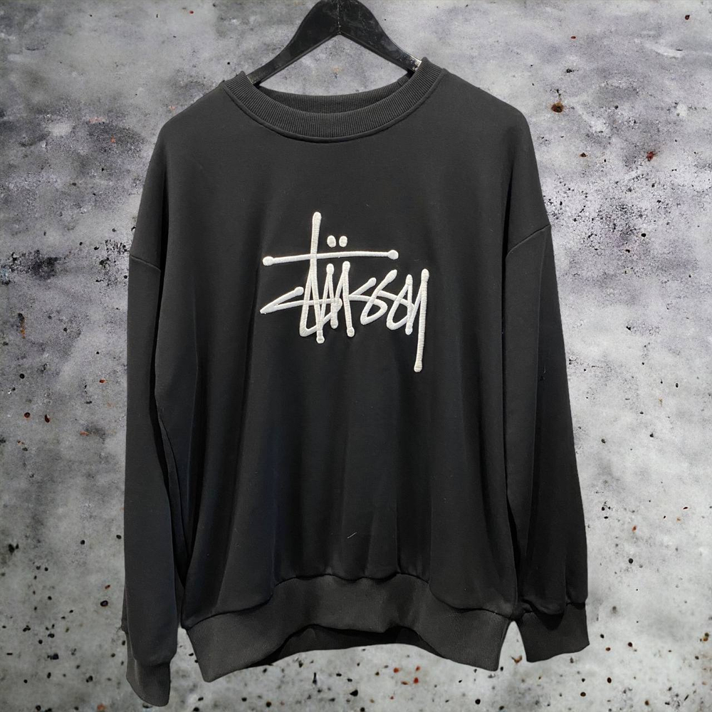 Свитшот Stussy #1 • Черный