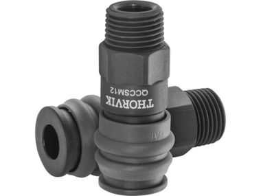 QCCSM12 Муфта БРС европейского типа с наружней резьбовой частью BSPT 1/2"