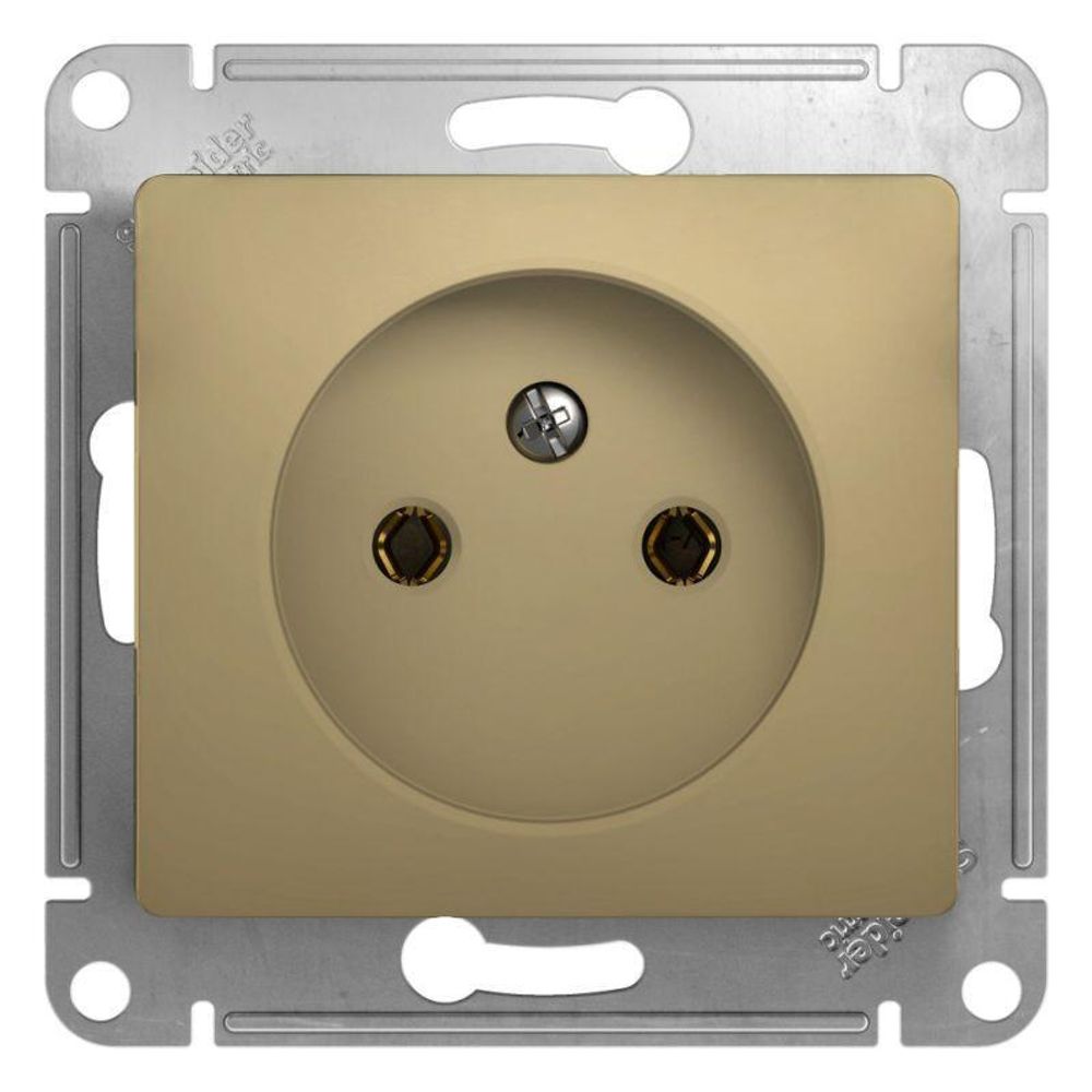 Розетка 1-м СП Glossa 16А IP20 без заземл. механизм титан SE GSL000441 Розетка 1-м СП Glossa 16А IP20 без заземл. механизм титан SE GSL000441