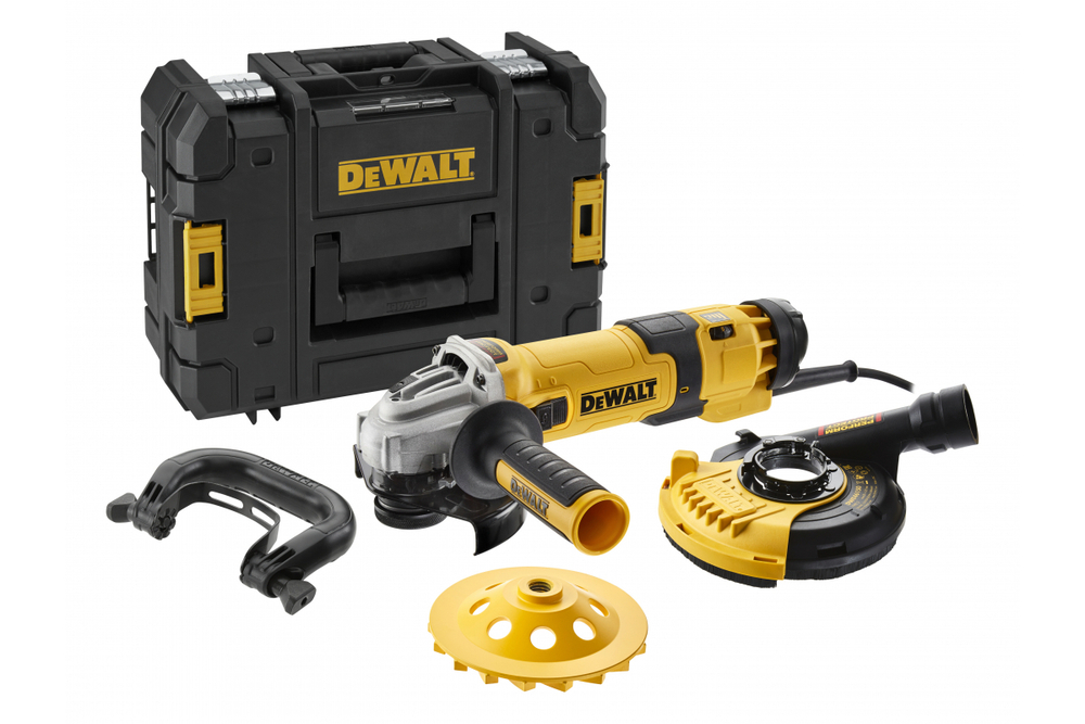 Угловая шлифмашина DEWALT DWE4257KT-QS