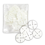 Зажим для шара Дисковый (Белый)