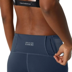 Женские леггинсы New Balance Impact Run Tight - натуральный индиго