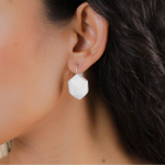 Серьги Nature Bijoux, Pacifique, с перламутром, NB26.1-12-90656 (белый)