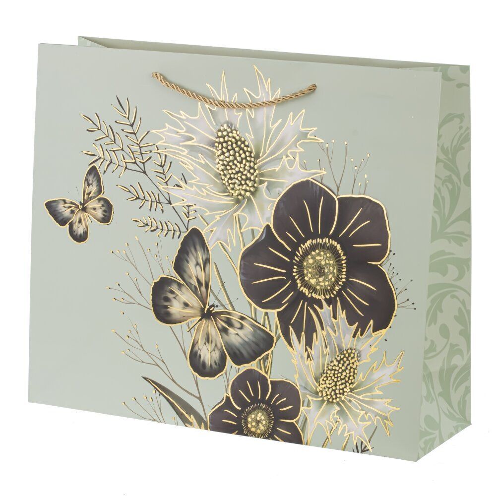 GAEM Пакет подарочный (бумага 210г/м2, блок микс 12шт), L38 W12 H32 см, 4в.