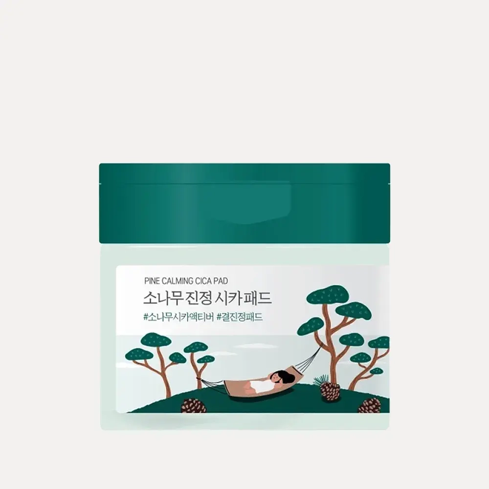ROUND LAB Пэды с экстрактами сосны и центеллы для проблемной кожи Pine Calming Cica Pad (50 шт.)
