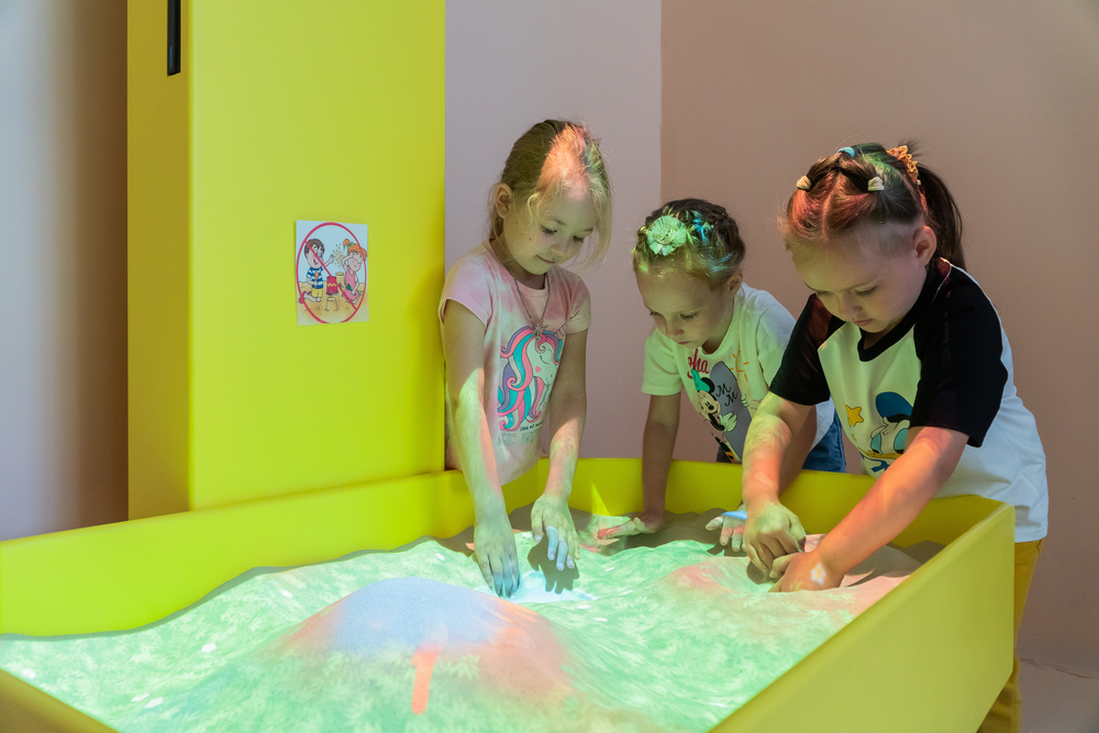 Интерактивная песочница Алмаз