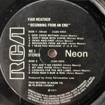 Fair Weather ‎– Beginning From An End (Англия 1971г.)