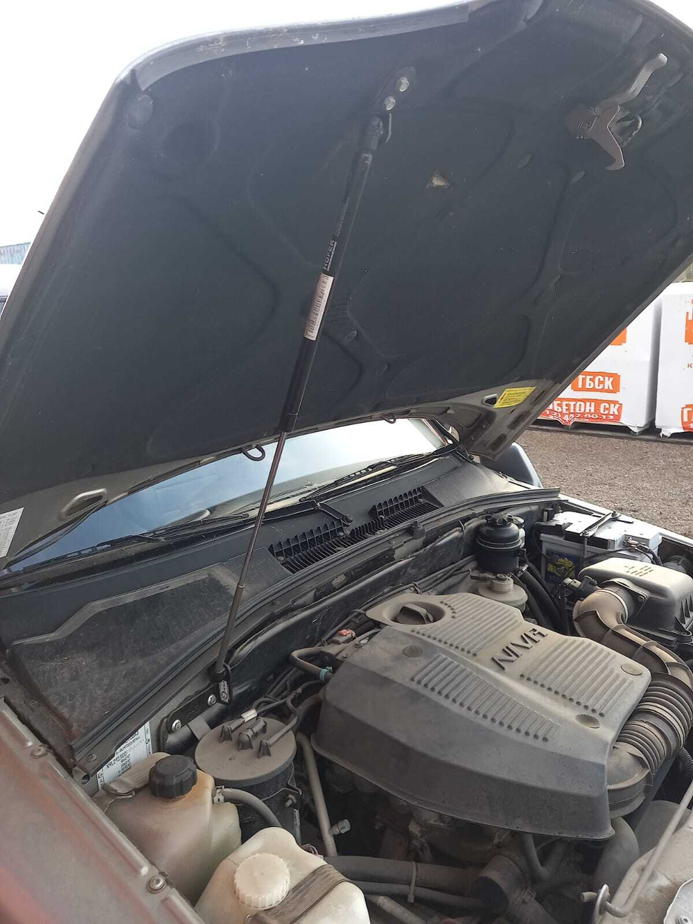 Автоматический подъём капота Chevrolet Niva