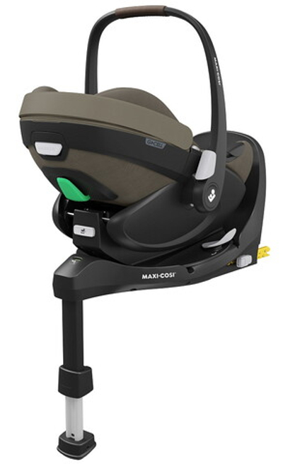 Автокресло Maxi-Cosi Pebble 360 Pro 0-13 кг с базой Family Fix 360 Prо 8052470111 Twillic Truffle/сер.беж (2024)