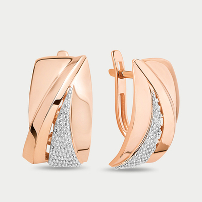 Серьги золотые