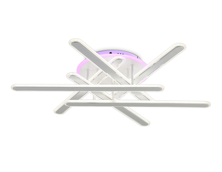 Ambrella Потолочный светодиодный светильник с подсветкой RGB с пультом Original FA8907