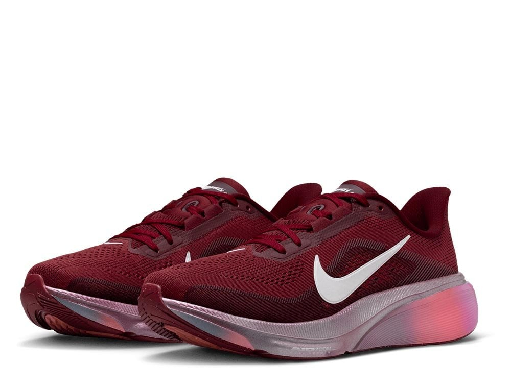 Женские кроссовки для бега Nike Pegasus 42 SE бордово-розовые