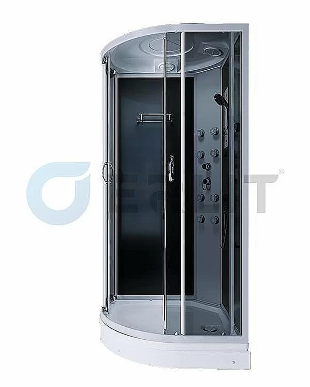 Душевая кабина Erlit Comfrot ER3509PF-C4-RUS 90x90 тонированное стекло