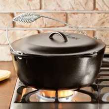 Жаровня чугунная с ручкой, 30 см, 6.5 л, Lodge