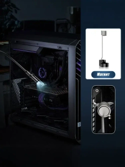 Видеобороскоп с 4,3-дюймовым дисплеем, изображением высокой четкости 5M 1920*1080P, подходит для обслуживания автомобилей и обнаружения трубопроводов