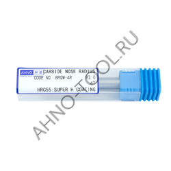Фреза твердосплавная радиусная  12мм (L=75, l=30, хв=12) Z4 35° по стали, нержавеющей стали, чугуну,