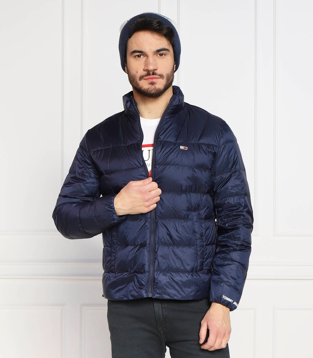 пуховая куртка essential light Tommy Jeans - темно-синий(DM0DM14086)
