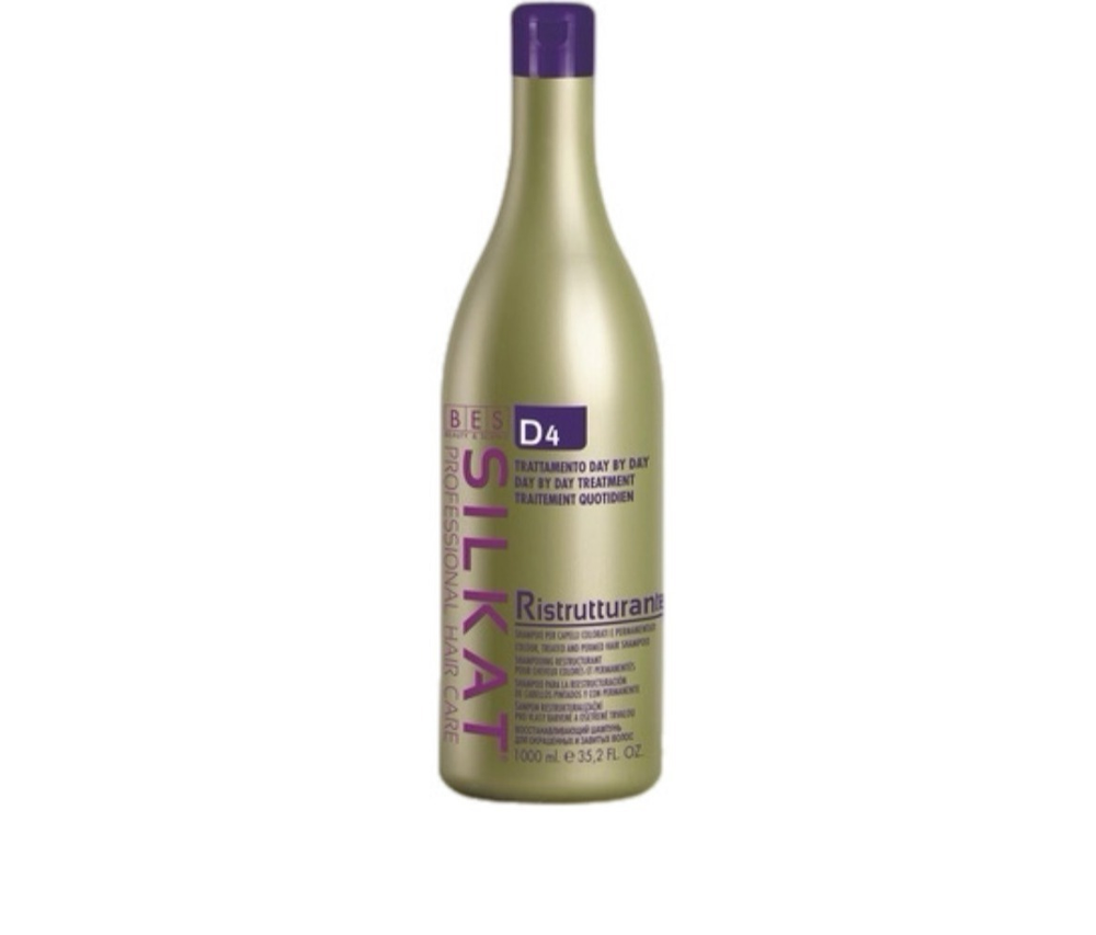 Восстанавливающий шампунь «Silkat Ristrutturante» Day By Day, D4, BES