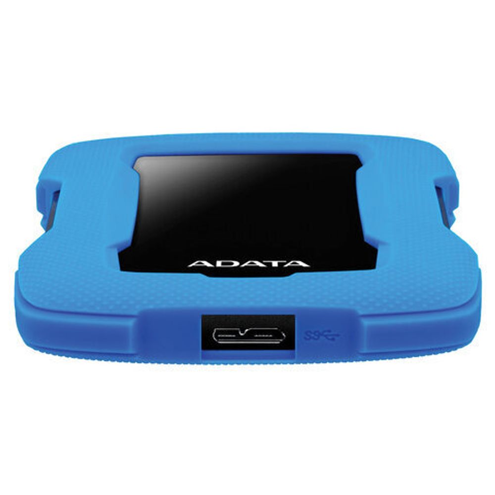 Внешний жесткий диск A-DATA DashDrive Durable HD330 1TB, 2.5", USB 3.0, синий, AHD330-1TU31-CBL
