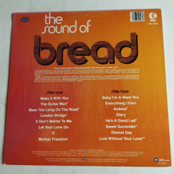 Винтажная виниловая пластинка LP The Sound Of Bread Their 16 Finest Songs (USA 1982)
